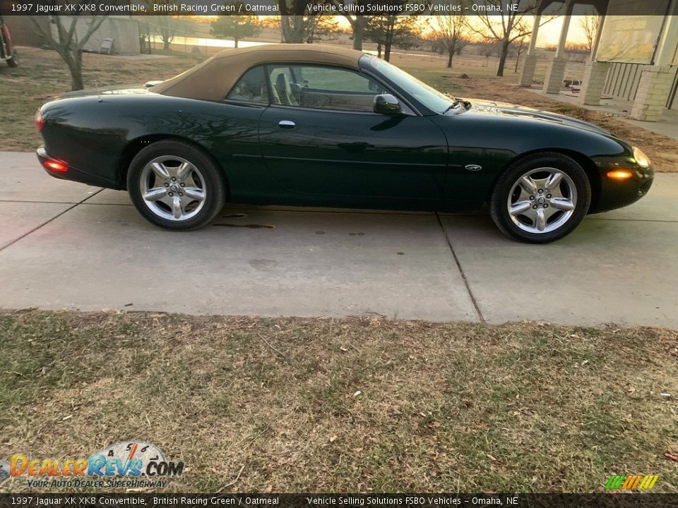 1997 Jaguar XK XK8 Convertible British Racing Green / Oatmeal Photo #4