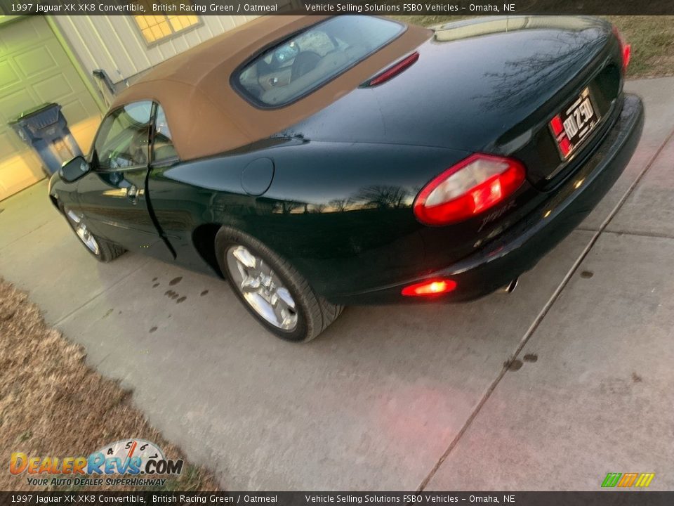 1997 Jaguar XK XK8 Convertible British Racing Green / Oatmeal Photo #6