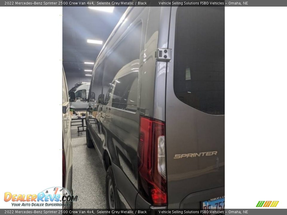 2022 Mercedes-Benz Sprinter 2500 Crew Van 4x4 Selenite Grey Metallic / Black Photo #8