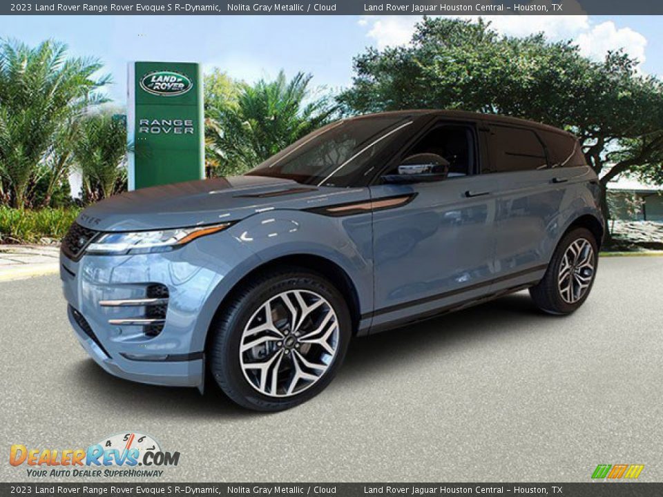 Front 3/4 View of 2023 Land Rover Range Rover Evoque S R-Dynamic Photo #1