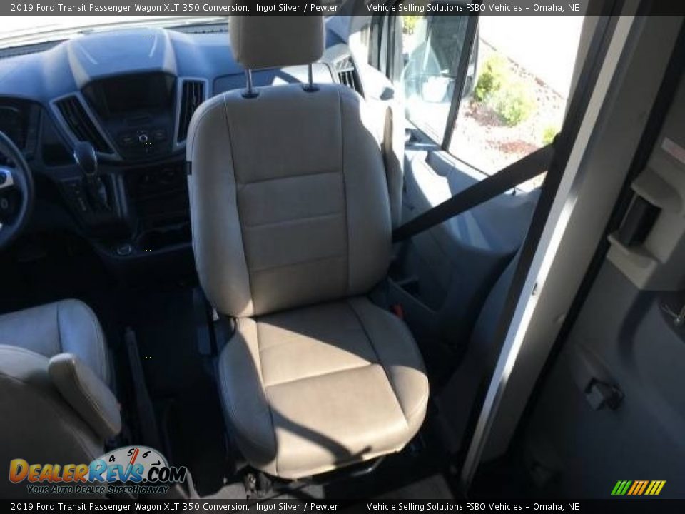 2019 Ford Transit Passenger Wagon XLT 350 Conversion Ingot Silver / Pewter Photo #4