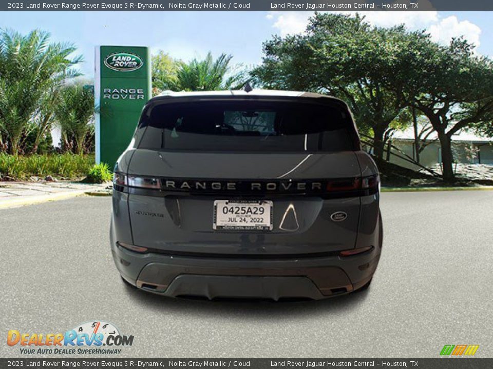 2023 Land Rover Range Rover Evoque S R-Dynamic Nolita Gray Metallic / Cloud Photo #7