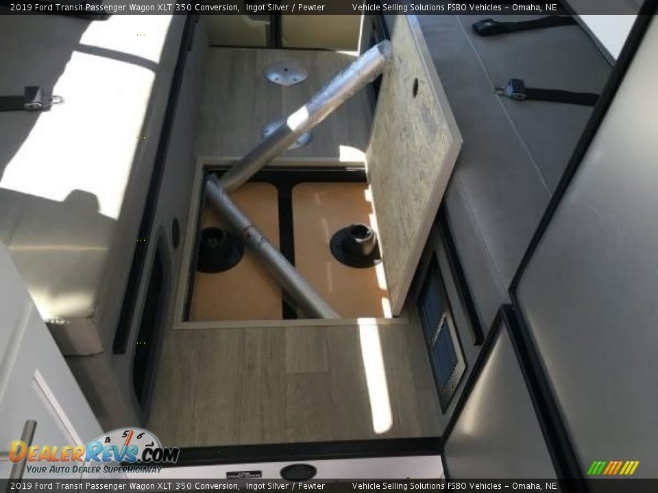 2019 Ford Transit Passenger Wagon XLT 350 Conversion Ingot Silver / Pewter Photo #12