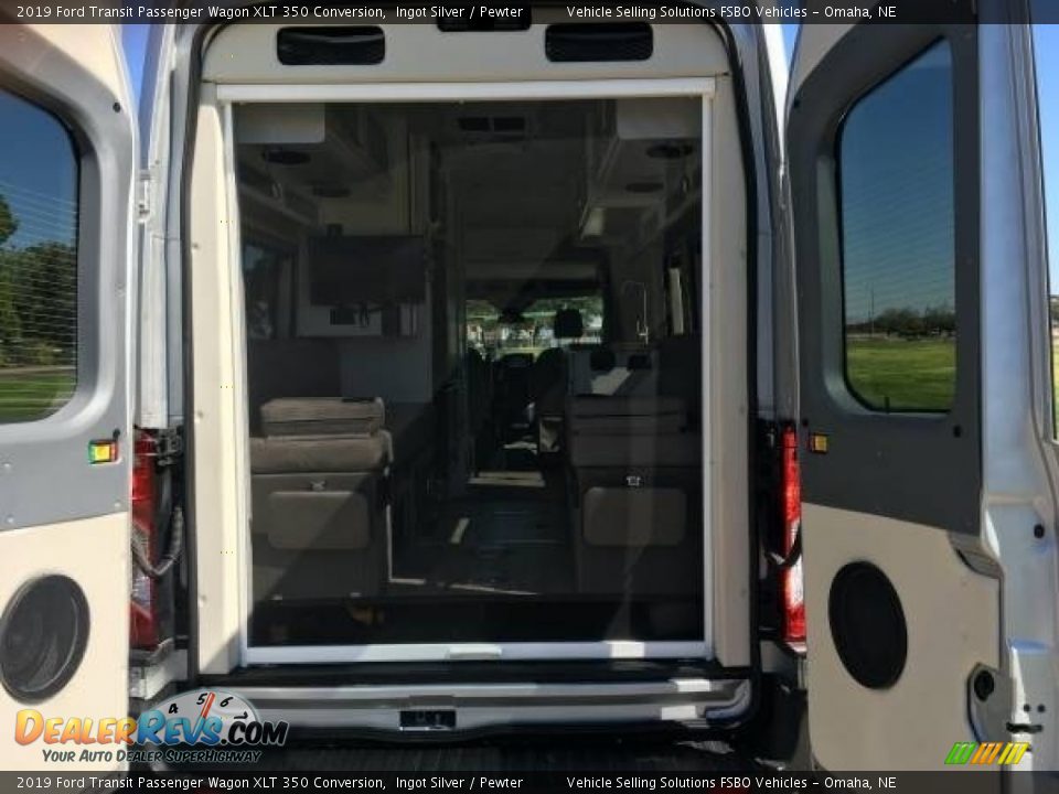 2019 Ford Transit Passenger Wagon XLT 350 Conversion Ingot Silver / Pewter Photo #15