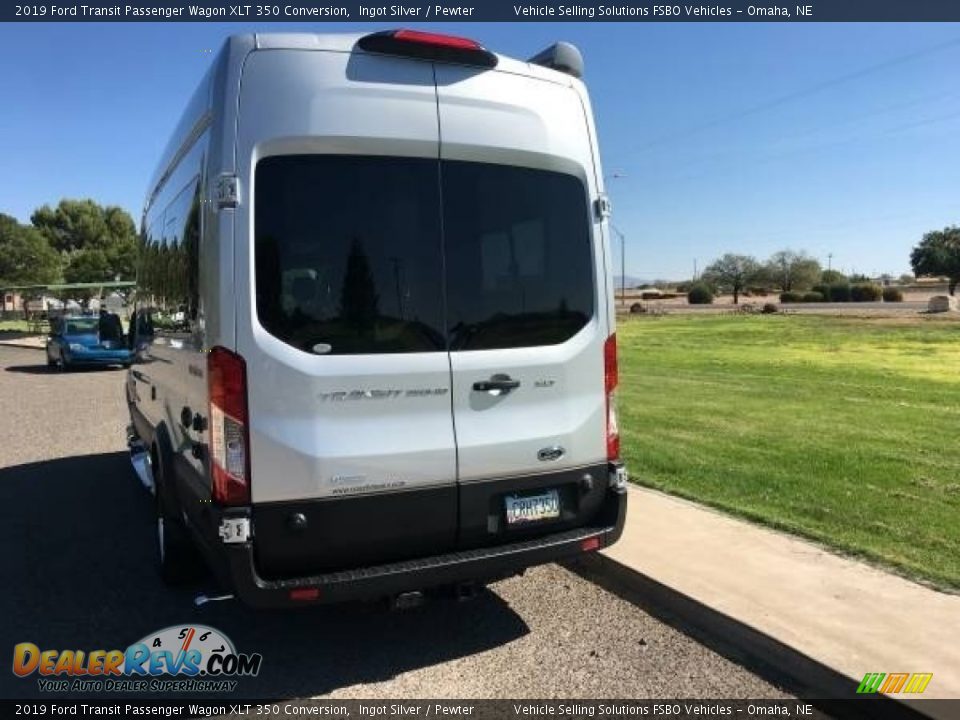 2019 Ford Transit Passenger Wagon XLT 350 Conversion Ingot Silver / Pewter Photo #18