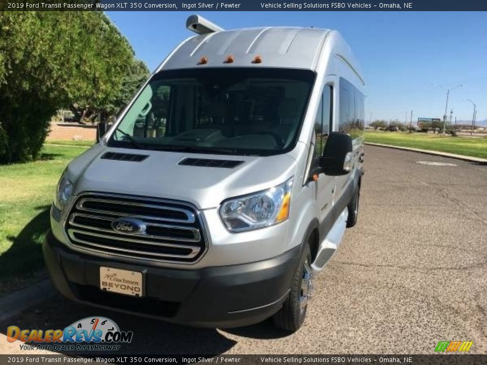 2019 Ford Transit Passenger Wagon XLT 350 Conversion Ingot Silver / Pewter Photo #19