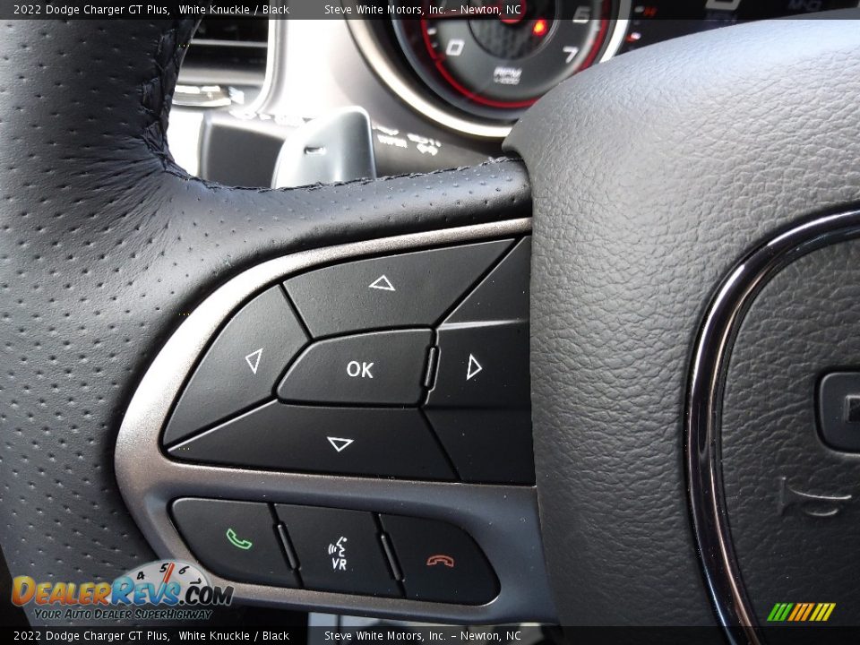 2022 Dodge Charger GT Plus Steering Wheel Photo #19