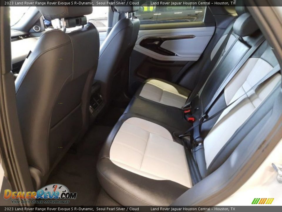 Rear Seat of 2023 Land Rover Range Rover Evoque S R-Dynamic Photo #5