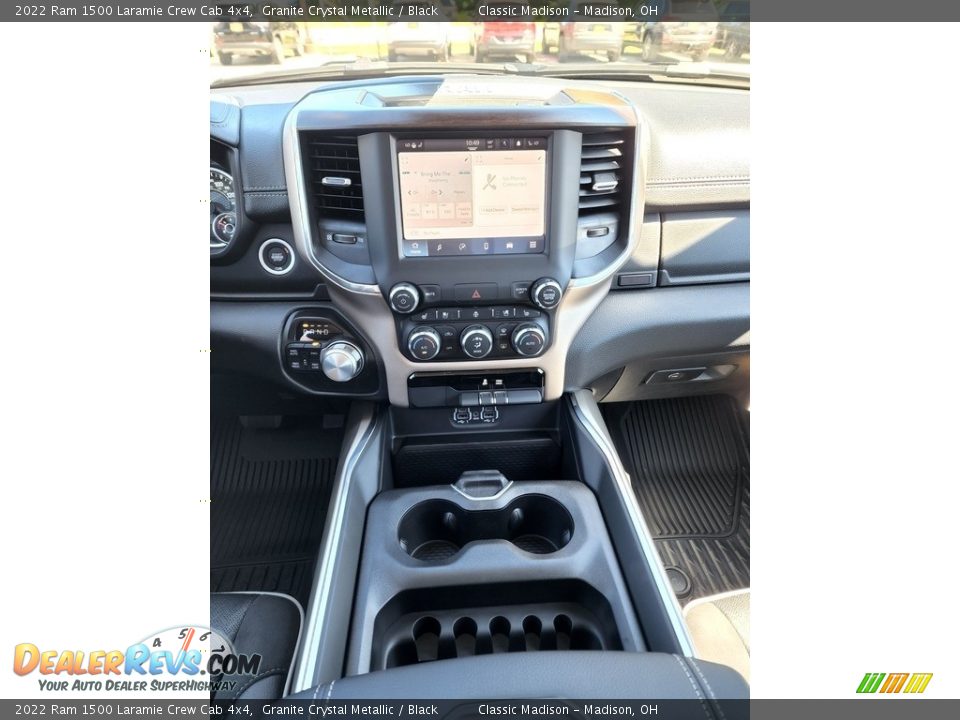 2022 Ram 1500 Laramie Crew Cab 4x4 Granite Crystal Metallic / Black Photo #6