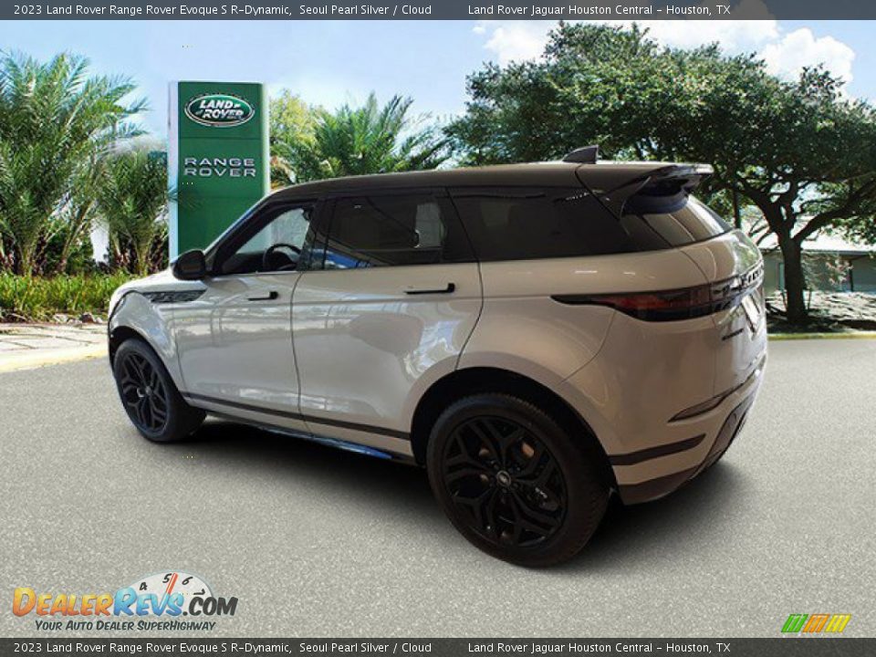 2023 Land Rover Range Rover Evoque S R-Dynamic Seoul Pearl Silver / Cloud Photo #10