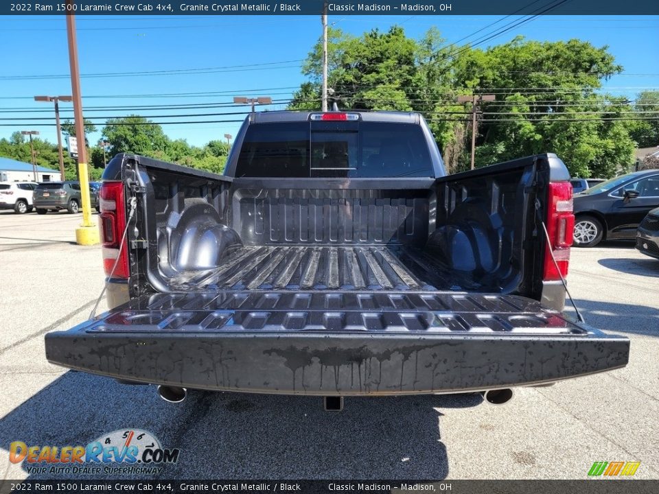 2022 Ram 1500 Laramie Crew Cab 4x4 Granite Crystal Metallic / Black Photo #11