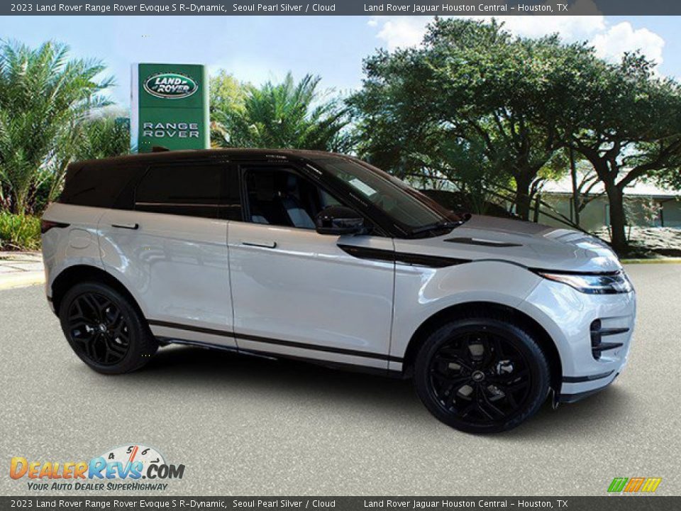 2023 Land Rover Range Rover Evoque S R-Dynamic Seoul Pearl Silver / Cloud Photo #11