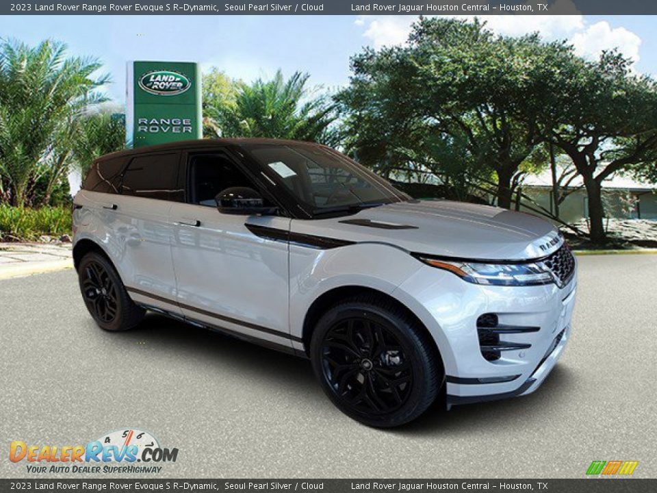 Seoul Pearl Silver 2023 Land Rover Range Rover Evoque S R-Dynamic Photo #12