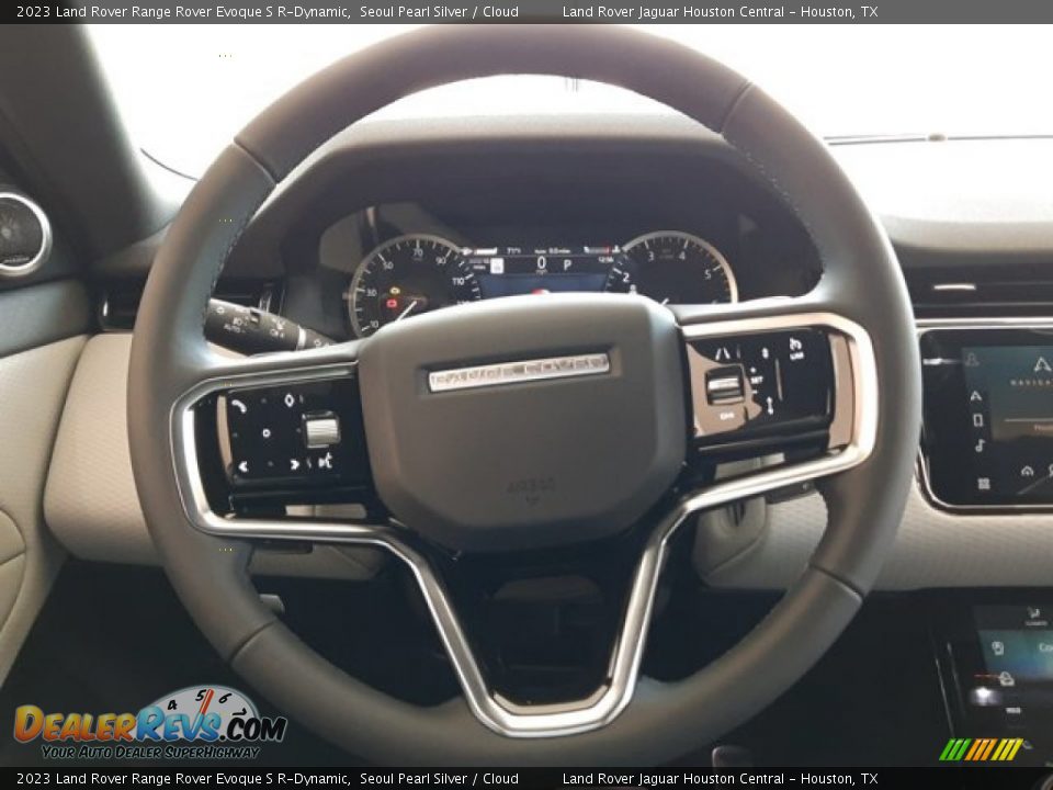 2023 Land Rover Range Rover Evoque S R-Dynamic Steering Wheel Photo #16