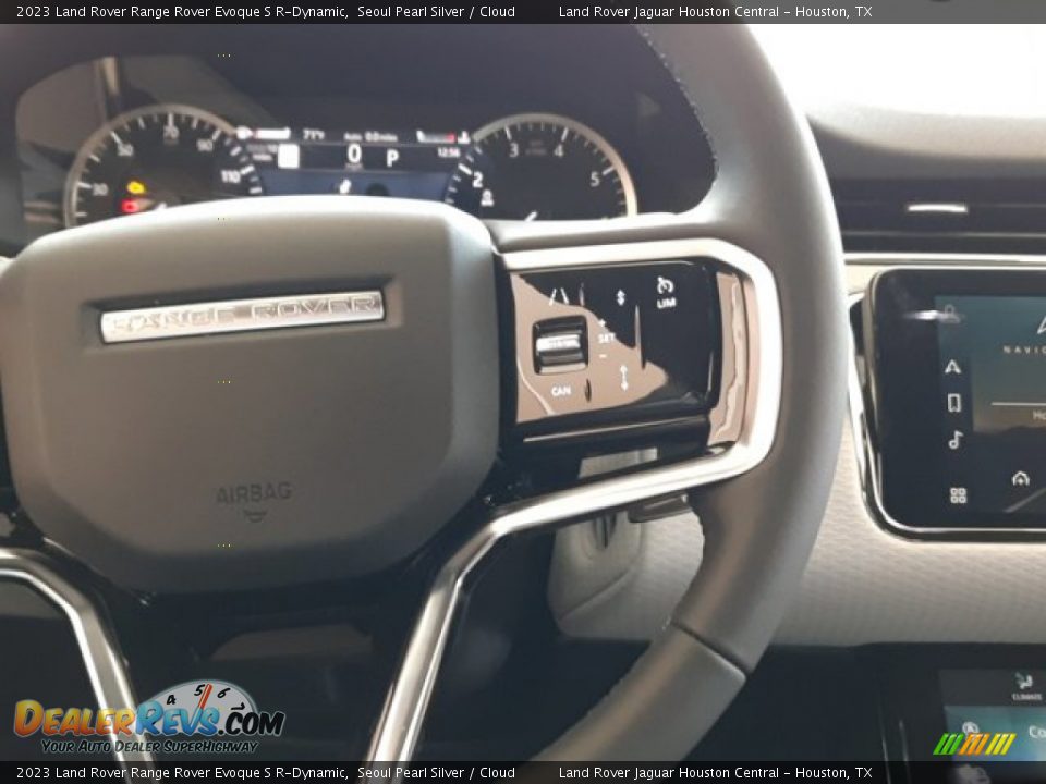 2023 Land Rover Range Rover Evoque S R-Dynamic Steering Wheel Photo #18
