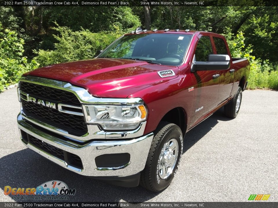 2022 Ram 2500 Tradesman Crew Cab 4x4 Delmonico Red Pearl / Black Photo #2