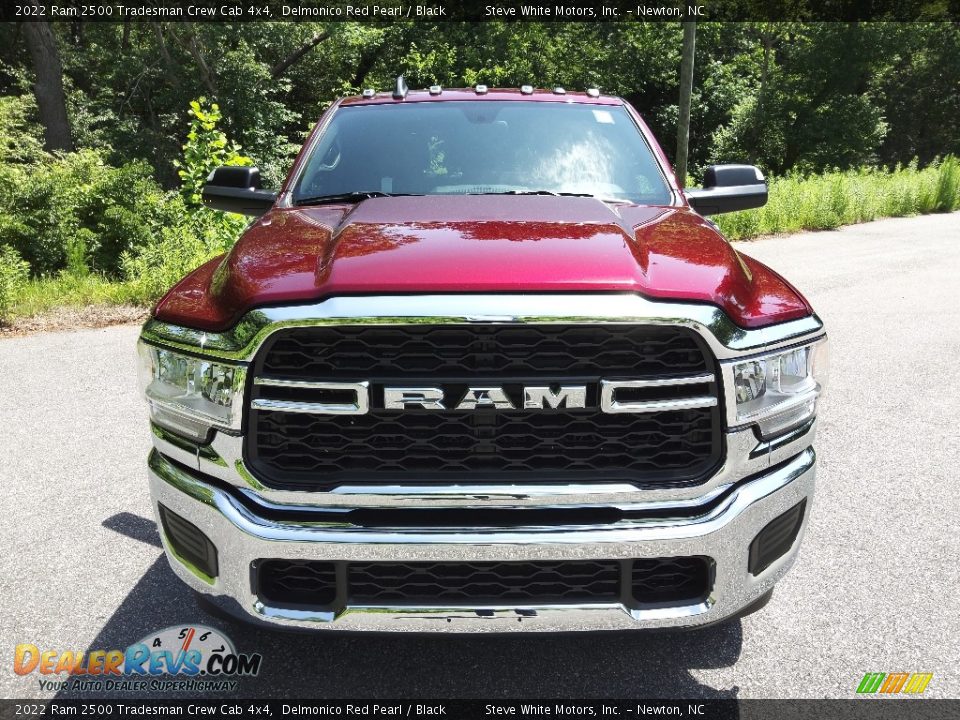 2022 Ram 2500 Tradesman Crew Cab 4x4 Delmonico Red Pearl / Black Photo #3