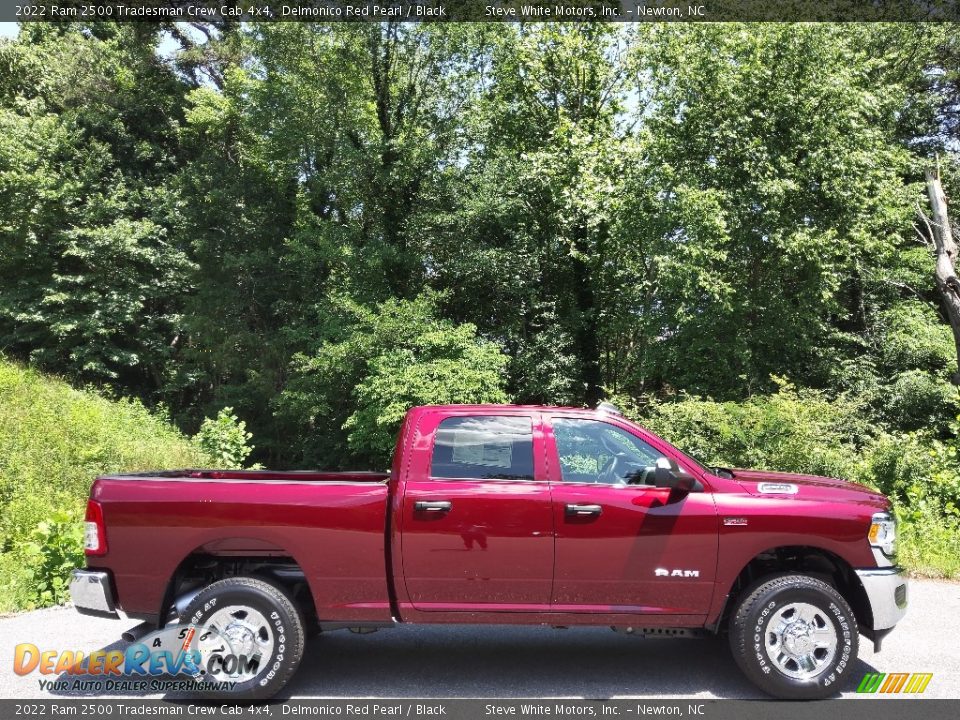 2022 Ram 2500 Tradesman Crew Cab 4x4 Delmonico Red Pearl / Black Photo #5