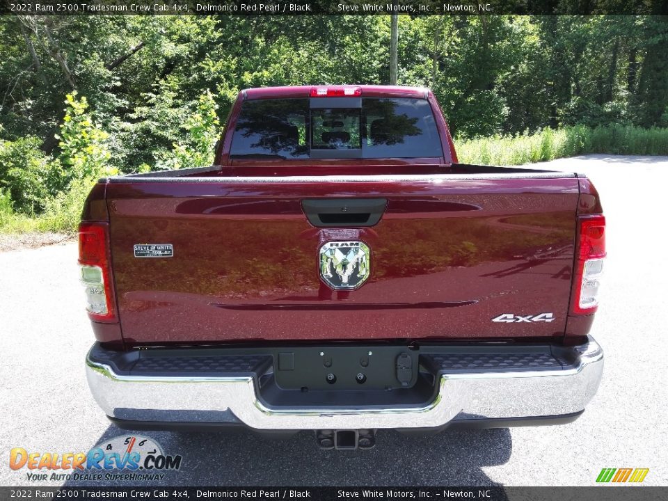 2022 Ram 2500 Tradesman Crew Cab 4x4 Delmonico Red Pearl / Black Photo #7