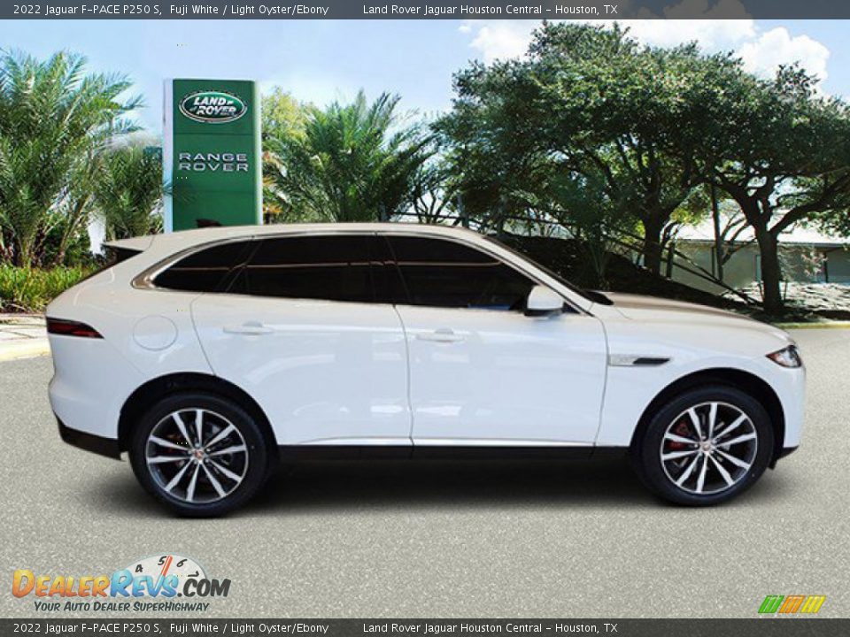 2022 Jaguar F-PACE P250 S Fuji White / Light Oyster/Ebony Photo #11