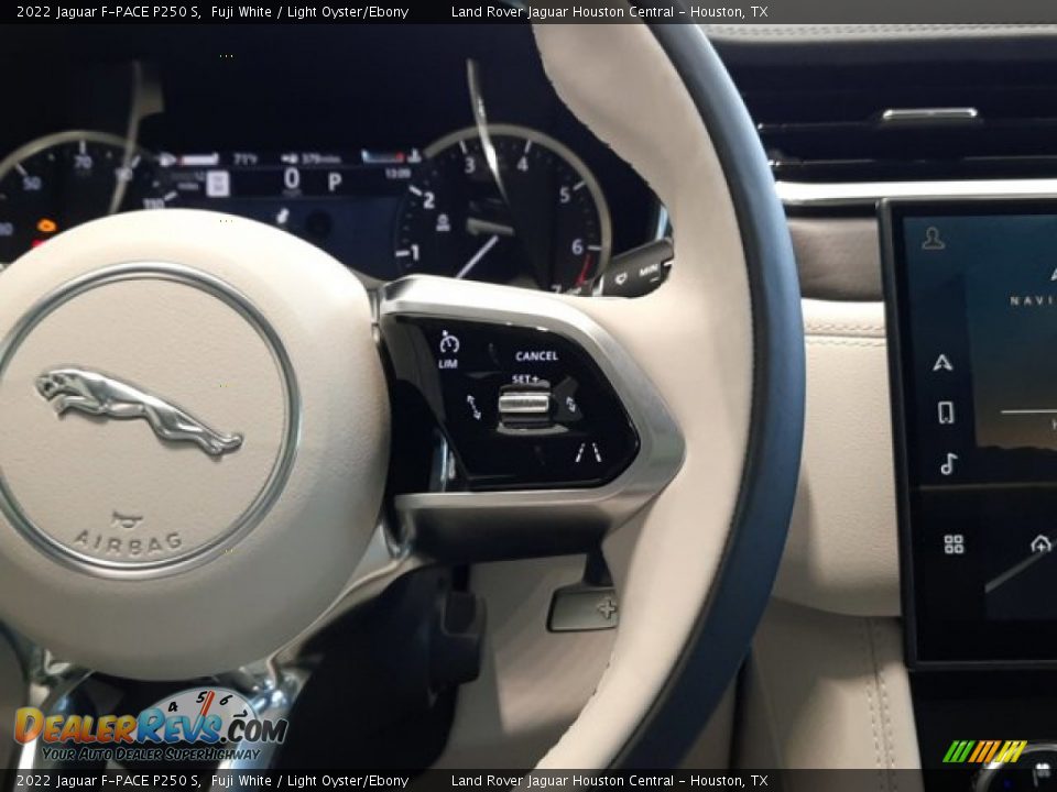 2022 Jaguar F-PACE P250 S Steering Wheel Photo #19