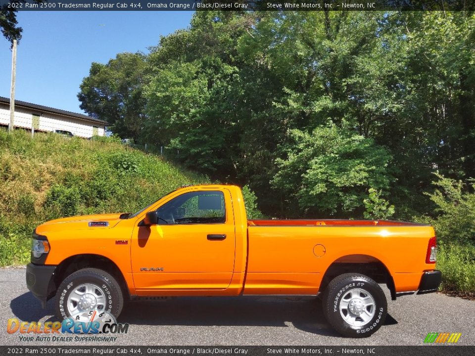 Omaha Orange 2022 Ram 2500 Tradesman Regular Cab 4x4 Photo #1