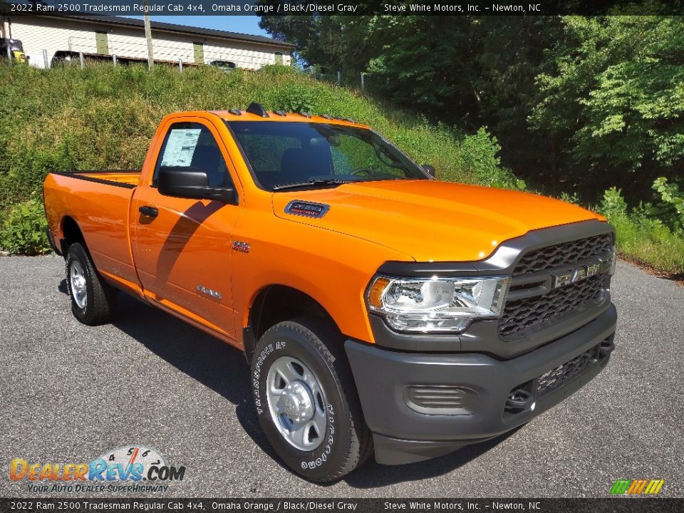 Front 3/4 View of 2022 Ram 2500 Tradesman Regular Cab 4x4 Photo #4