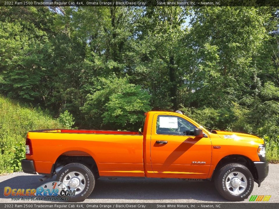 Omaha Orange 2022 Ram 2500 Tradesman Regular Cab 4x4 Photo #5