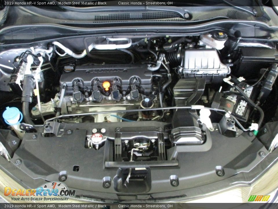2019 Honda HR-V Sport AWD Modern Steel Metallic / Black Photo #15