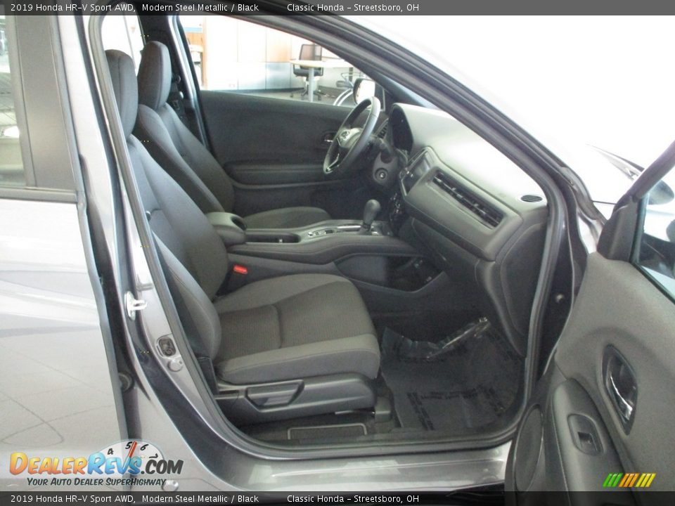 2019 Honda HR-V Sport AWD Modern Steel Metallic / Black Photo #17