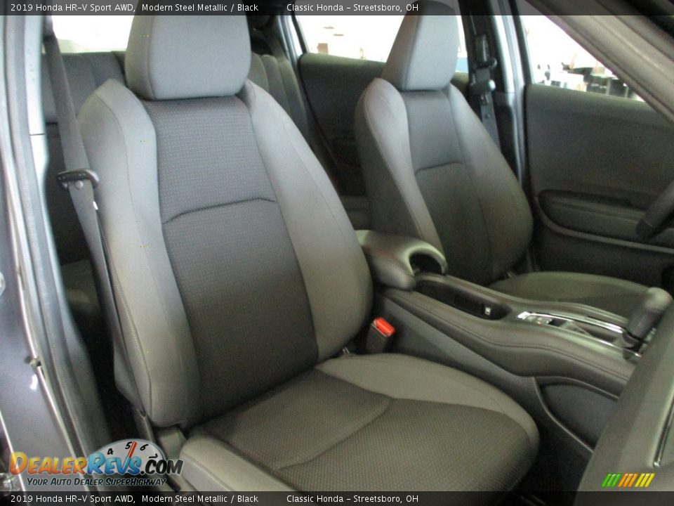 2019 Honda HR-V Sport AWD Modern Steel Metallic / Black Photo #18