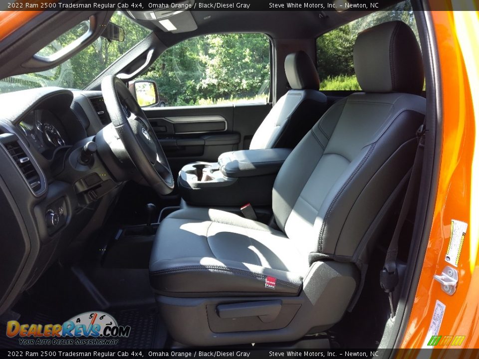 Front Seat of 2022 Ram 2500 Tradesman Regular Cab 4x4 Photo #11