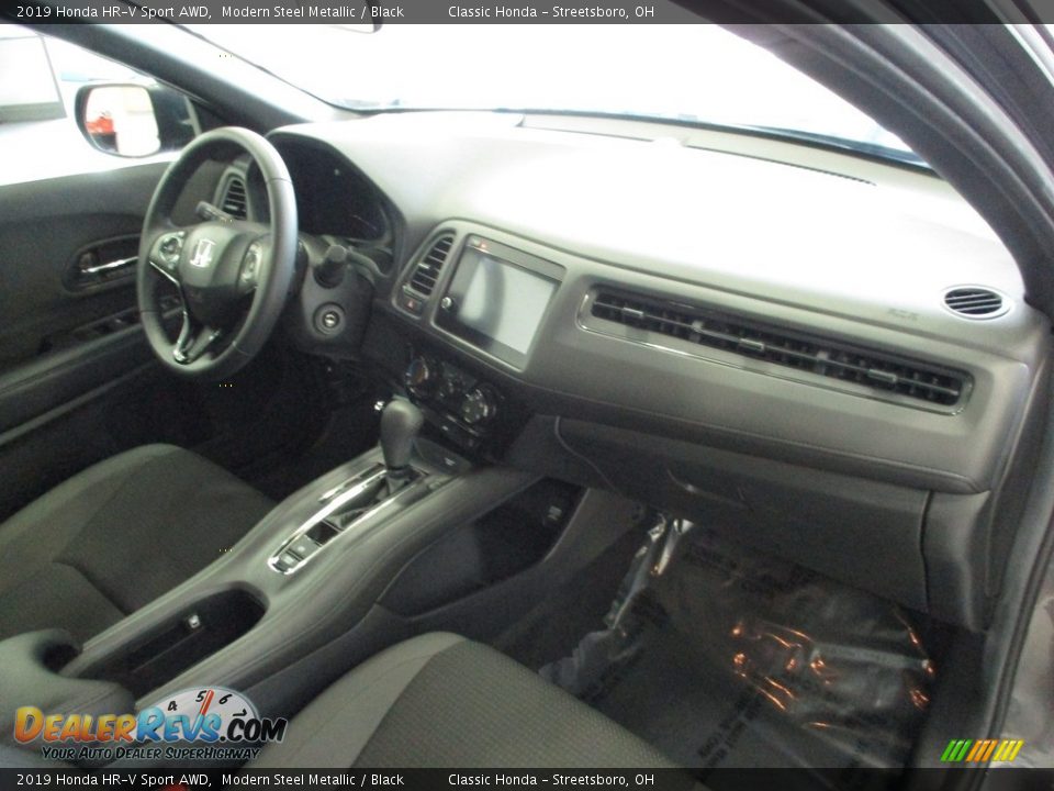 2019 Honda HR-V Sport AWD Modern Steel Metallic / Black Photo #19