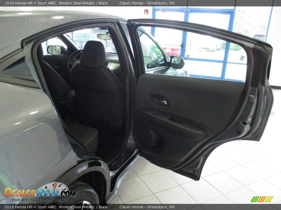 2019 Honda HR-V Sport AWD Modern Steel Metallic / Black Photo #20
