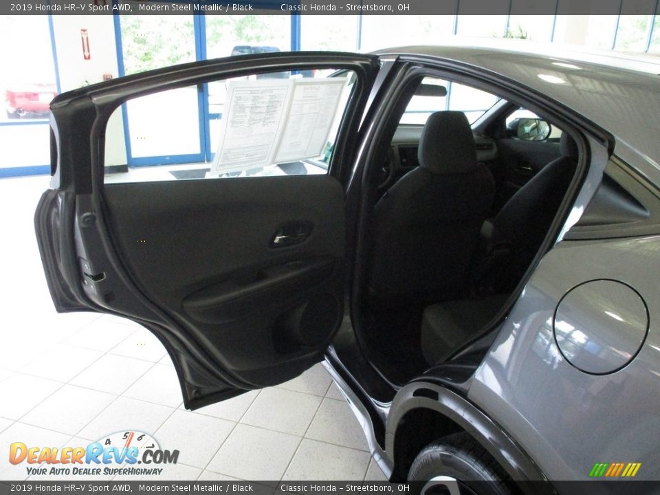 2019 Honda HR-V Sport AWD Modern Steel Metallic / Black Photo #23