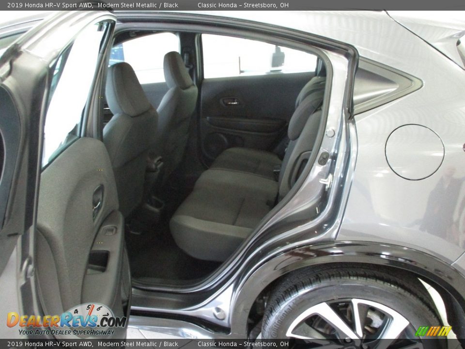 2019 Honda HR-V Sport AWD Modern Steel Metallic / Black Photo #24
