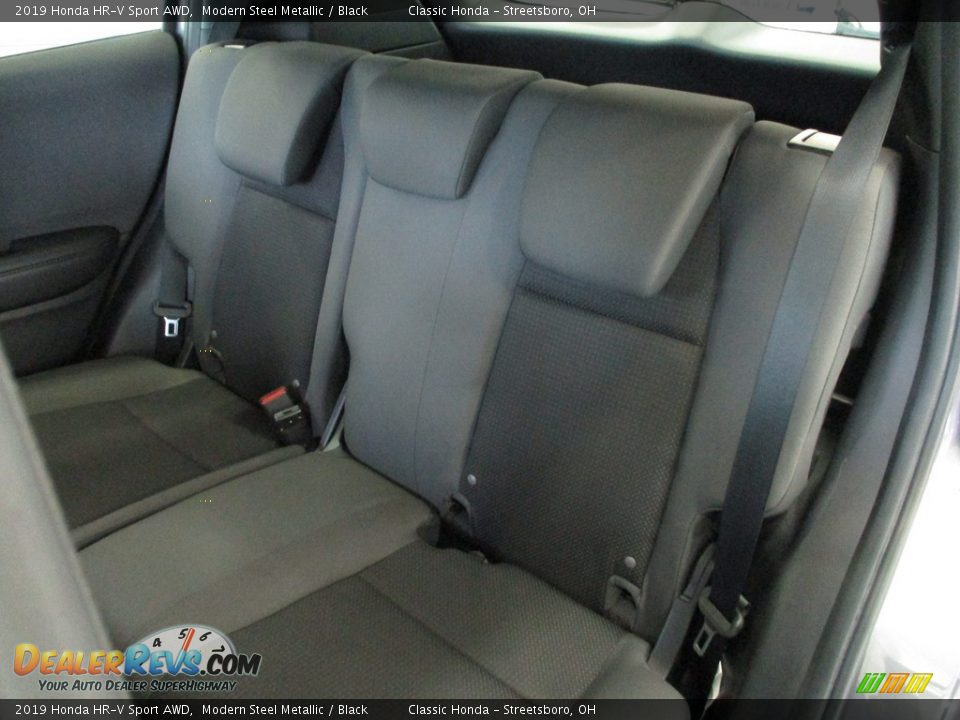 2019 Honda HR-V Sport AWD Modern Steel Metallic / Black Photo #25