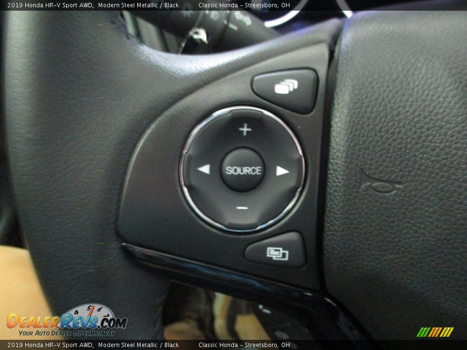 2019 Honda HR-V Sport AWD Modern Steel Metallic / Black Photo #34