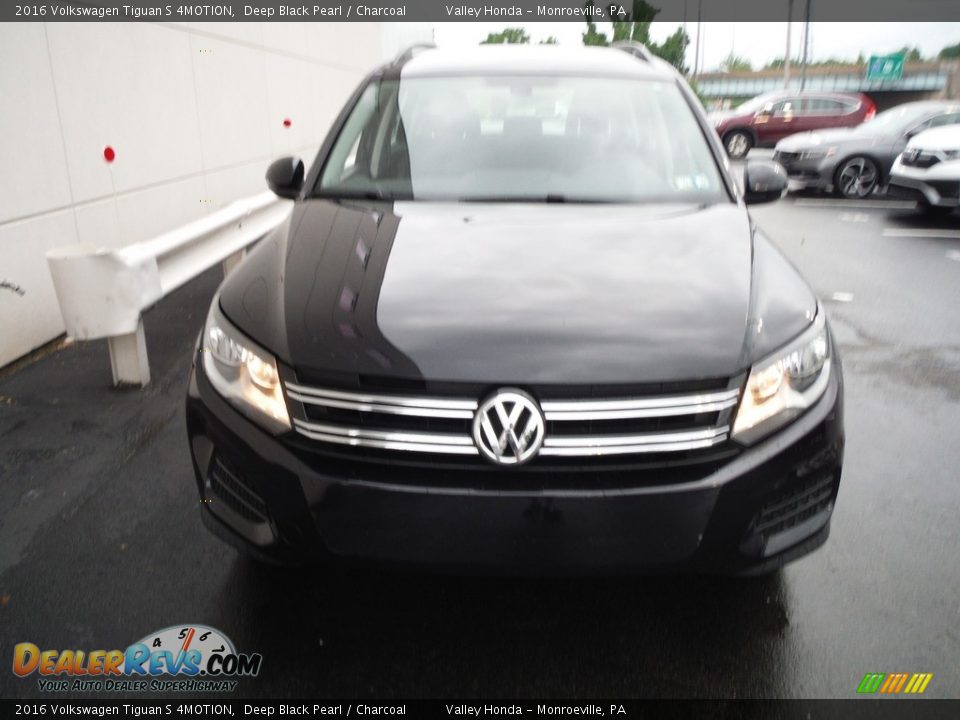 2016 Volkswagen Tiguan S 4MOTION Deep Black Pearl / Charcoal Photo #3