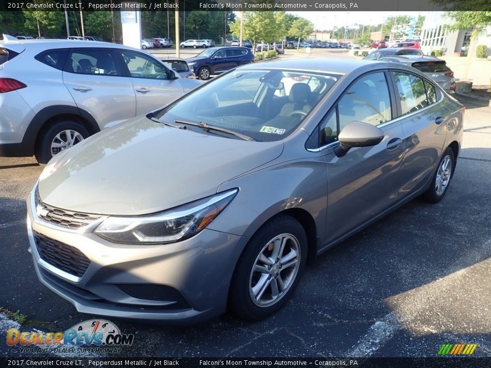 2017 Chevrolet Cruze LT Pepperdust Metallic / Jet Black Photo #1