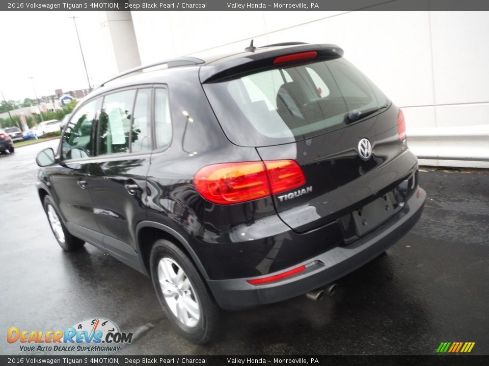 2016 Volkswagen Tiguan S 4MOTION Deep Black Pearl / Charcoal Photo #8