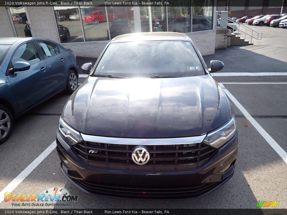 2020 Volkswagen Jetta R-Line Black / Titan Black Photo #2