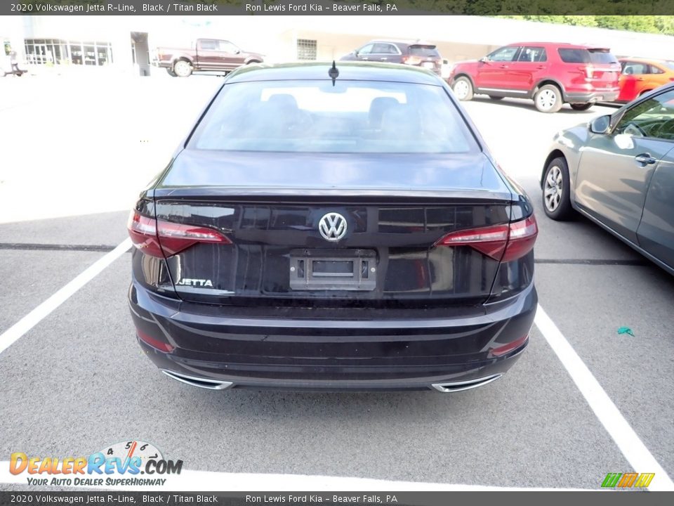 2020 Volkswagen Jetta R-Line Black / Titan Black Photo #4