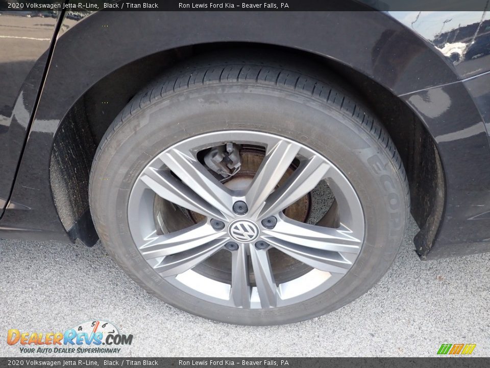2020 Volkswagen Jetta R-Line Black / Titan Black Photo #5