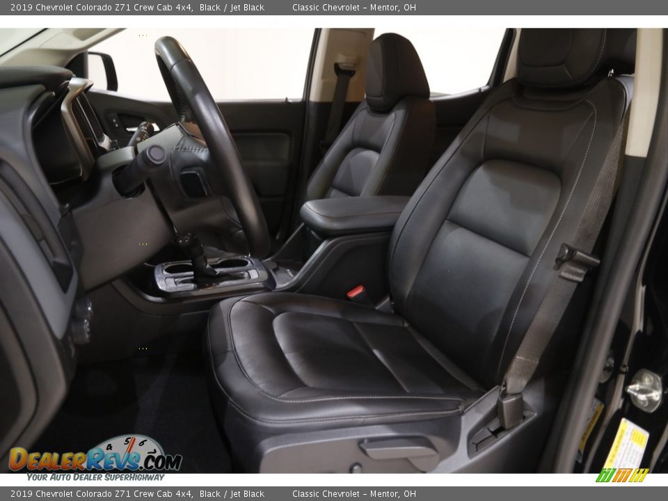 2019 Chevrolet Colorado Z71 Crew Cab 4x4 Black / Jet Black Photo #5