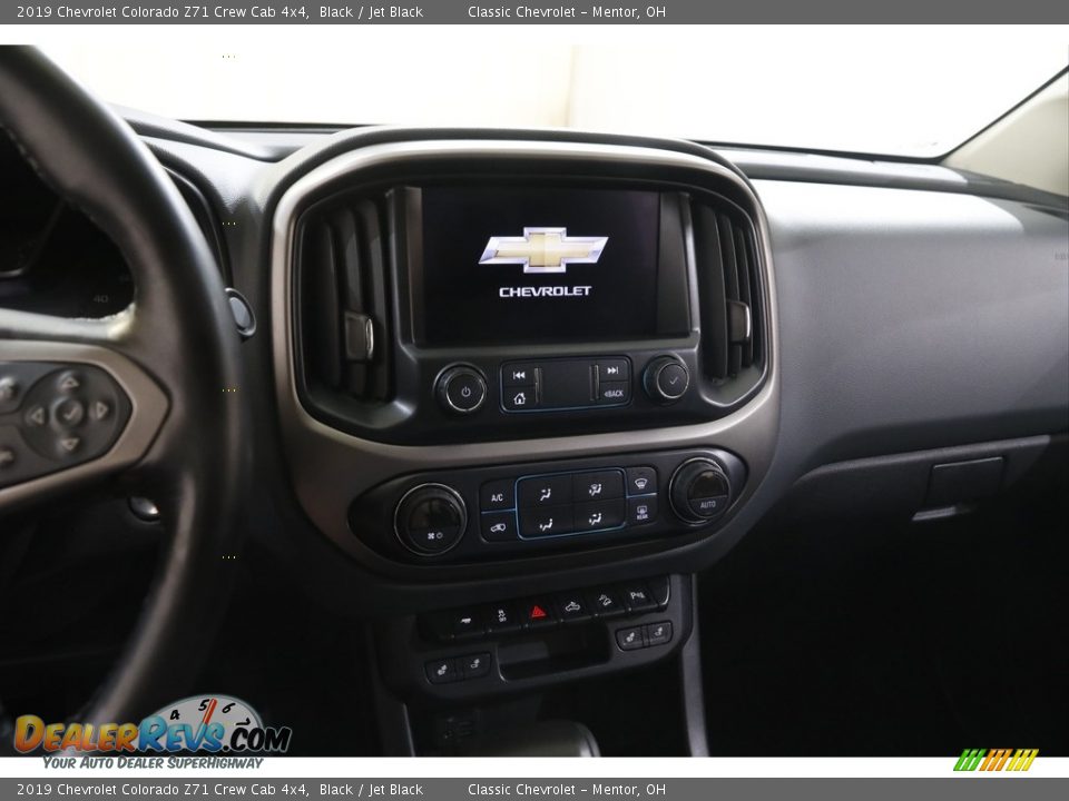 2019 Chevrolet Colorado Z71 Crew Cab 4x4 Black / Jet Black Photo #10