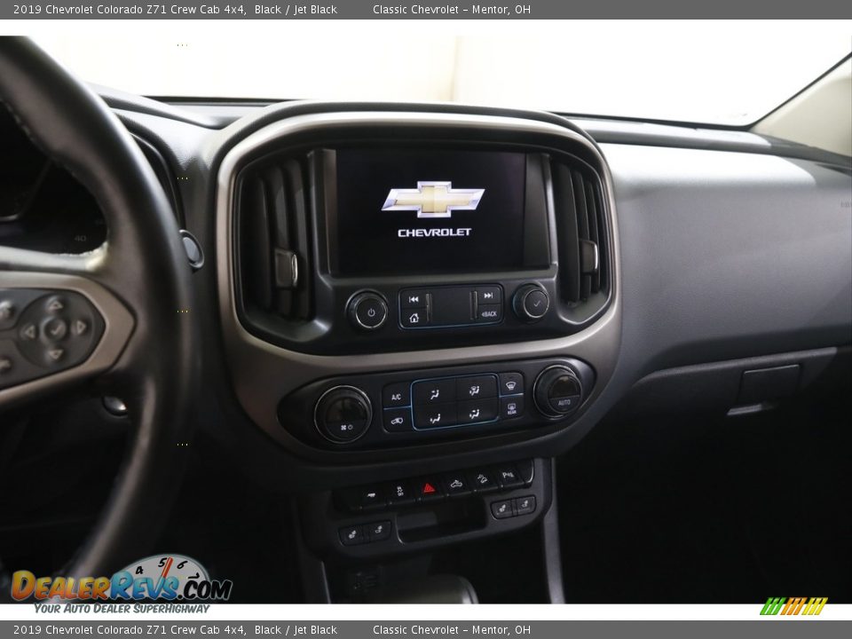 2019 Chevrolet Colorado Z71 Crew Cab 4x4 Black / Jet Black Photo #10