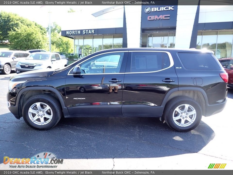 2019 GMC Acadia SLE AWD Ebony Twilight Metallic / Jet Black Photo #2