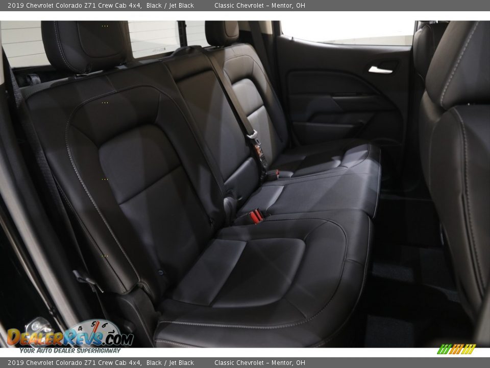 2019 Chevrolet Colorado Z71 Crew Cab 4x4 Black / Jet Black Photo #19