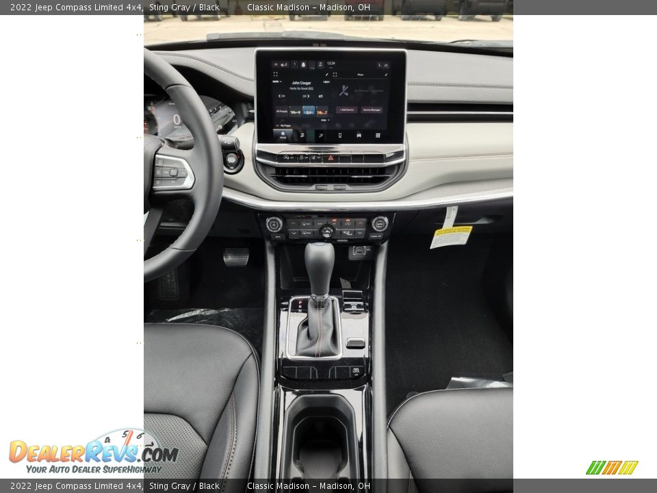 2022 Jeep Compass Limited 4x4 Sting Gray / Black Photo #6